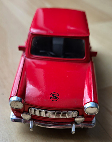 Trabant modellauto rot - modellauto, pkw