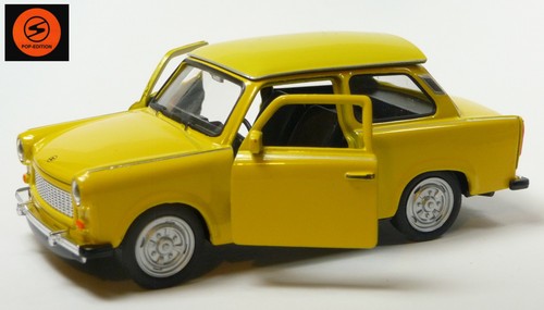 Trabant 601 limousine gelb ddr - trabant,
